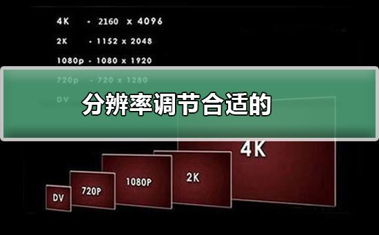 如何处理不合适的分辨率问题