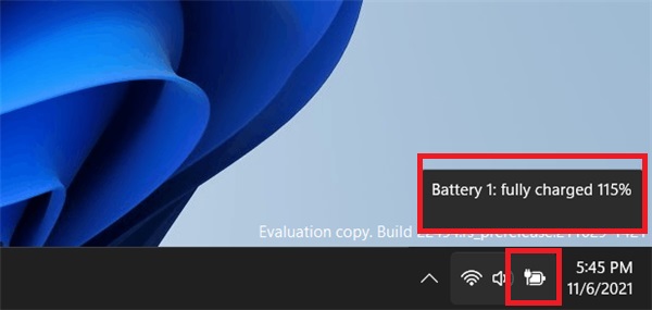 win11如何显示电池百分比
