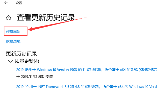 win101903最新版本更新失败01900223的解决方法