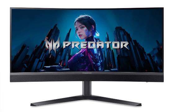 宏碁CES发布全新Predator Z57显示器:曲面屏+MiniLED背光,定价约18000元