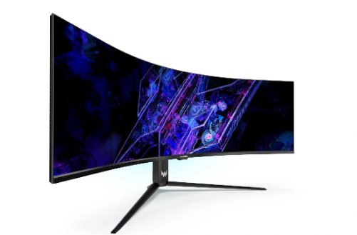 宏碁CES发布全新Predator Z57显示器:曲面屏+MiniLED背光,定价约18000元
