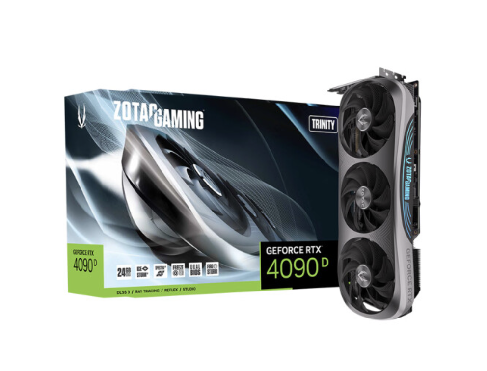 索泰 RTX 4090 D TRINITY / PGF 显卡上架,13999 元起
