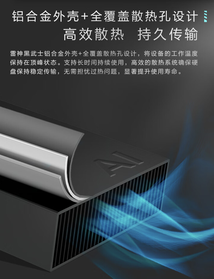 雷神上架 7 款 3.5 英寸移动机械硬盘:可选 8-20TB、赠 256GB SSD,到手 899 元起