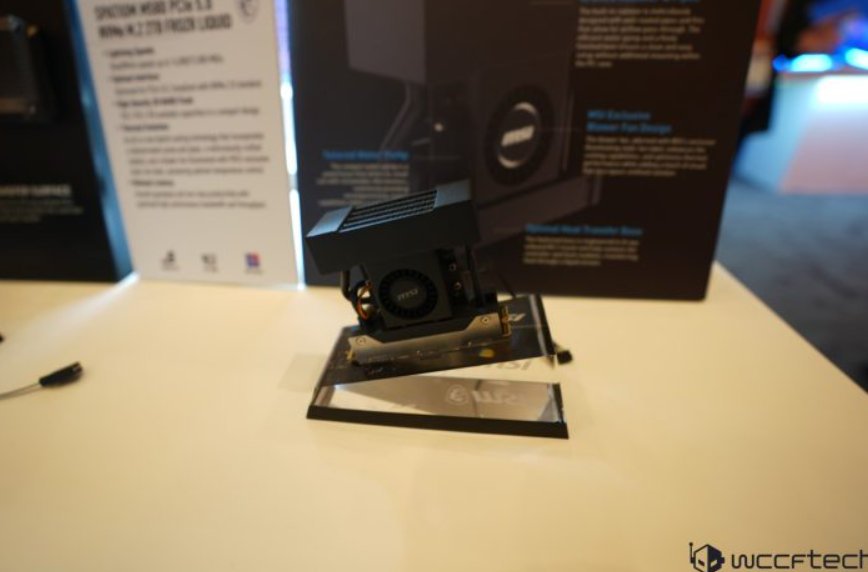 微星推出全球首款水冷散热 PCIe 5.0 SSD,以及 IP68 防水硬盘盒