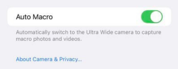 苹果发布 iOS 15.1 Beta 3 :新增ProRes 视频和自动微距关闭功能