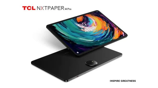 TCL展示两款NXTPAPER 3.0 安卓平板，给你纸质书般的阅读感受