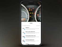 利用 iOS 17 如何利用图像搜索功能识别汽车仪表盘警报？