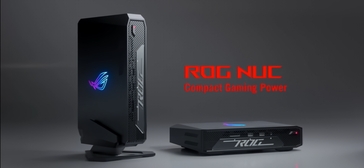 华硕发布搭载英特尔酷睿 Ultra 处理器和 RTX 4070 显卡的 ROG NUC 迷你主机