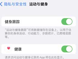iPhone 15健康与运动设置教程 for 苹果用户