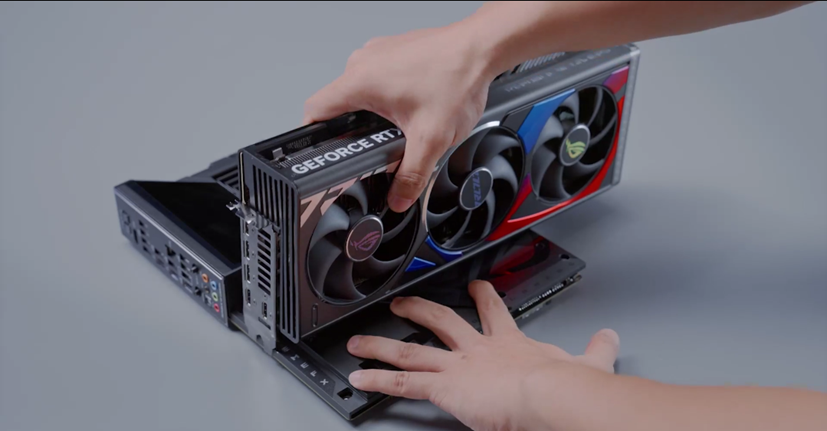 ROG BTF 2.0 背置主板亮相:接口背插设计,取消显卡正面外接供电