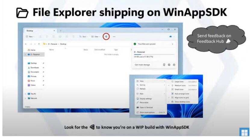 Win11 文件资源管理器将有重大更新,新设计泄露