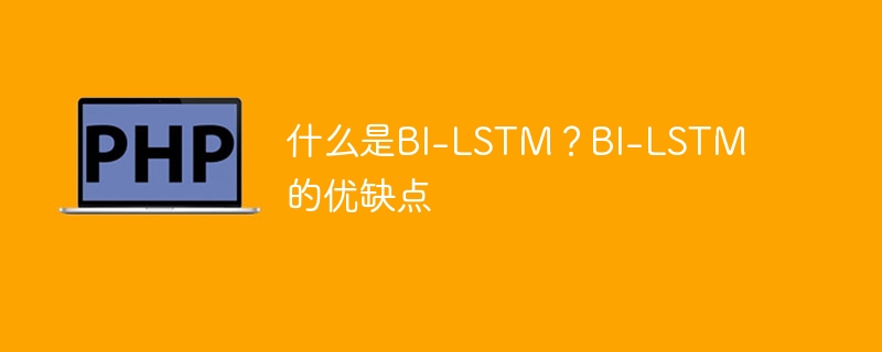 BI-LSTM的概念及其优劣势