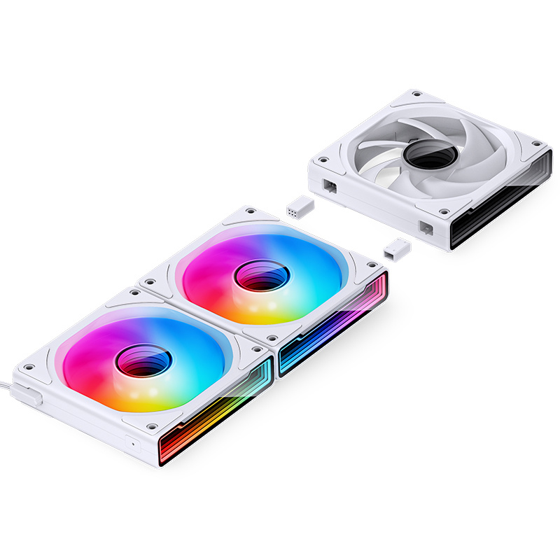 乔思伯发布ZK-120无线拼接风扇：强化连接，双侧轴心无限镜灯效