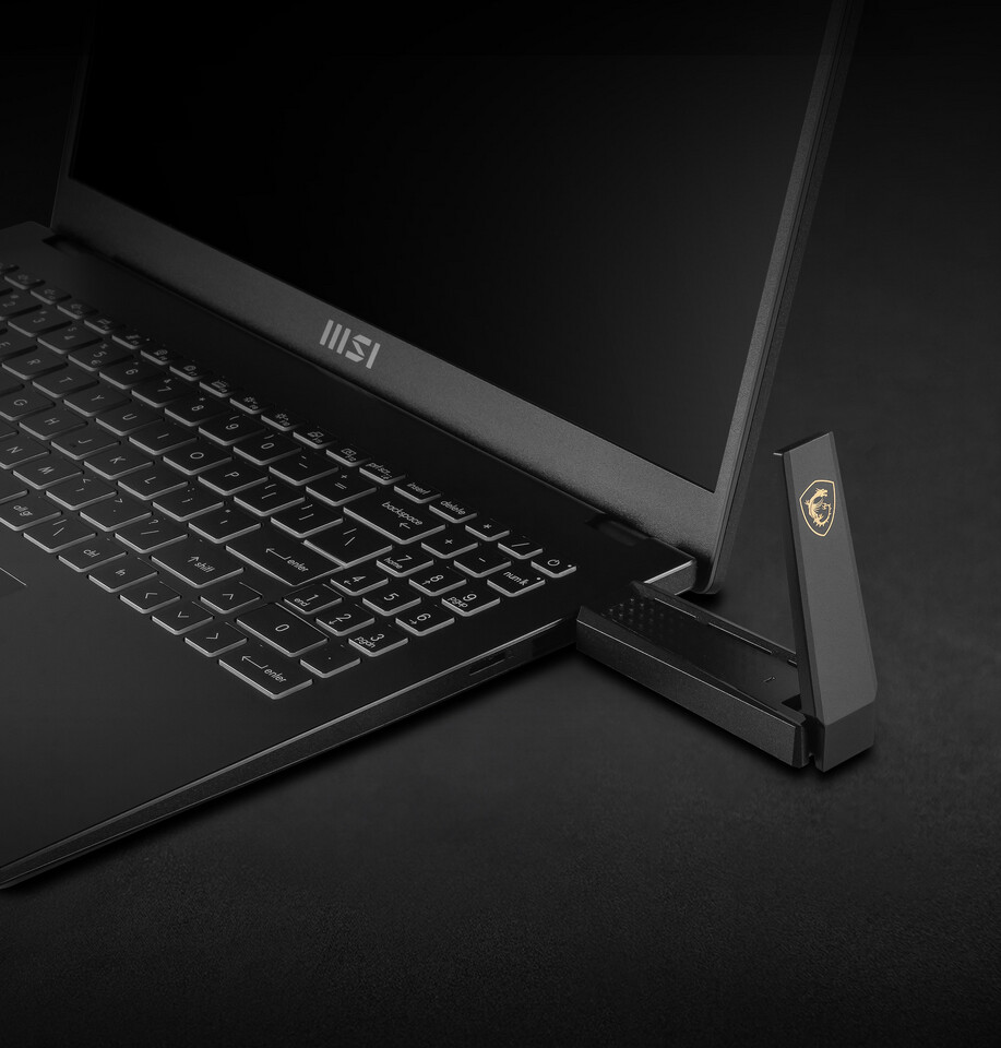 微星推出 AXE5400 三频 Wi-Fi 6E USB 适配器:自带底座设计、支持即插即用