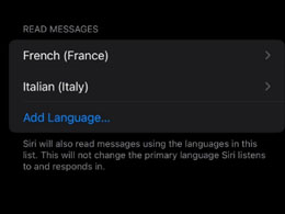 如何更改Siri在升级为iOS 17.4 Beta 1后的语言朗读设置?