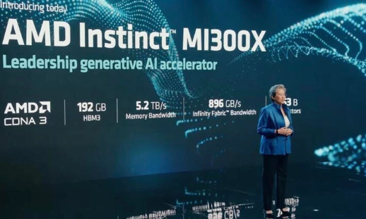 AMD首映Instinct MI300X GPU：专为大型语言模型和AI计算设计