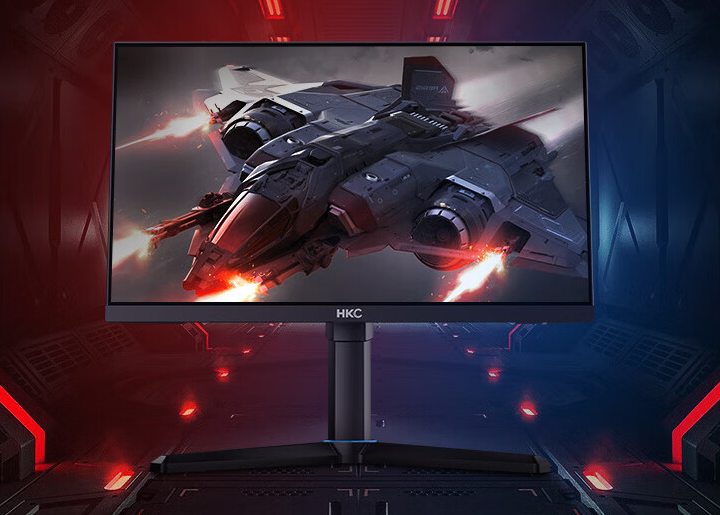 HKC 推出 VG253KM 显示器:240Hz HVA 屏,预售价 899 元