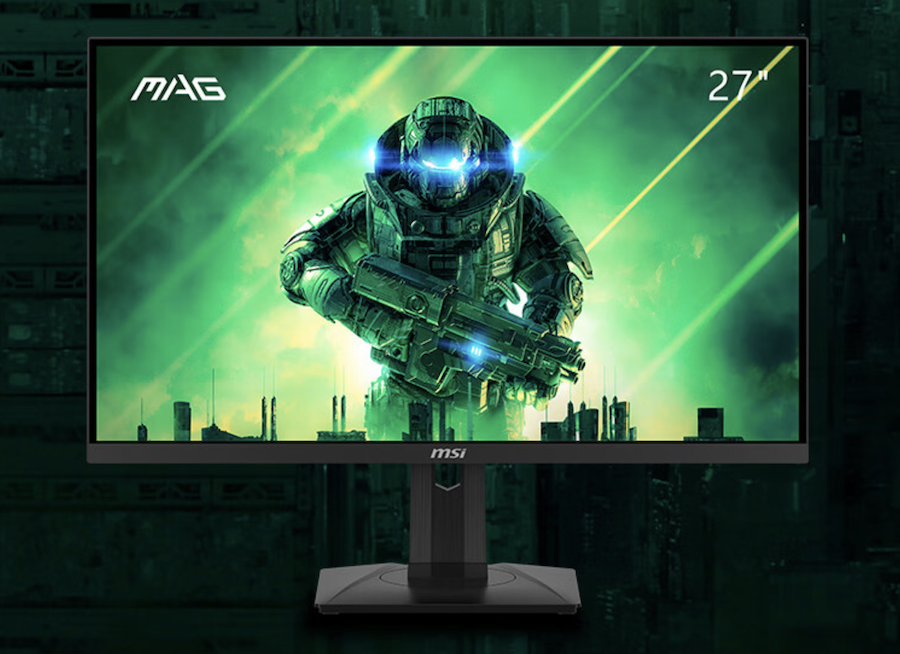 微星27寸电竞显示器2K分辨率、180Hz刷新率和全功能USB-C接口，底价只需1199元