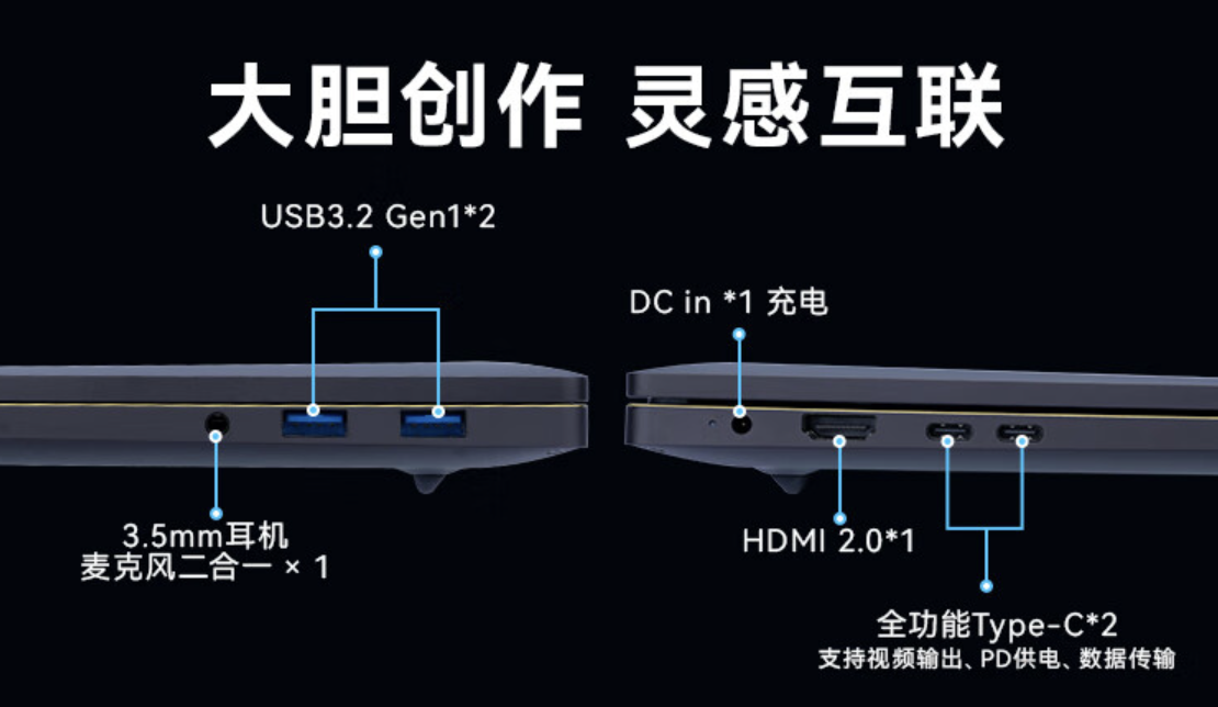 火影众颜 U6 笔记本配置上新:R7-8845HS + 32GB + 1TB,首发价格 4299 元