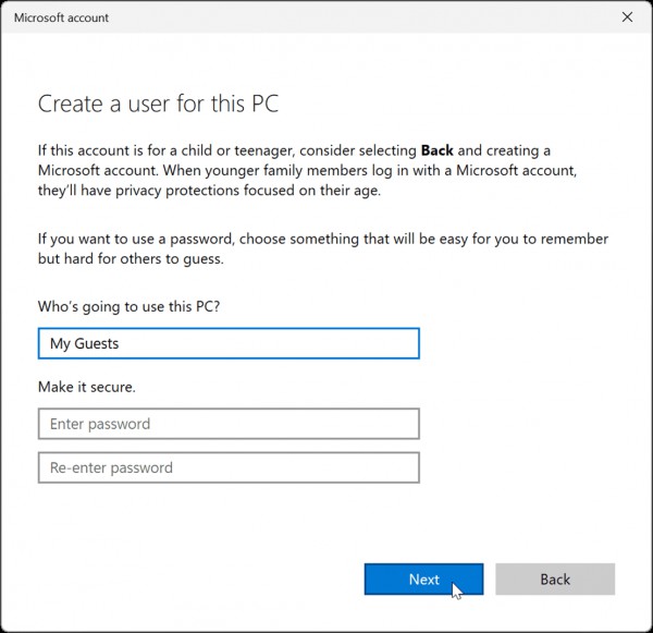 win11怎么开启访客模式?Win11创建访客账户教程