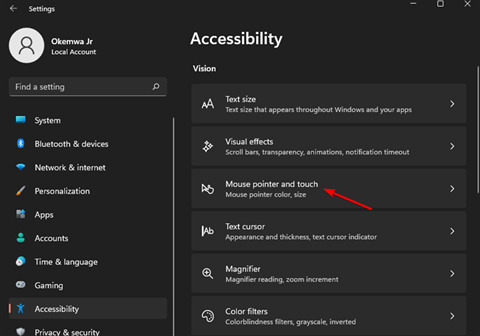 Win11鼠标箭头颜色怎么更改?win11鼠标箭头颜色怎么换方法