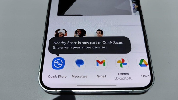 三星Quick Share迎来全新升级：整合谷歌Nearby Share，分享功能更强大