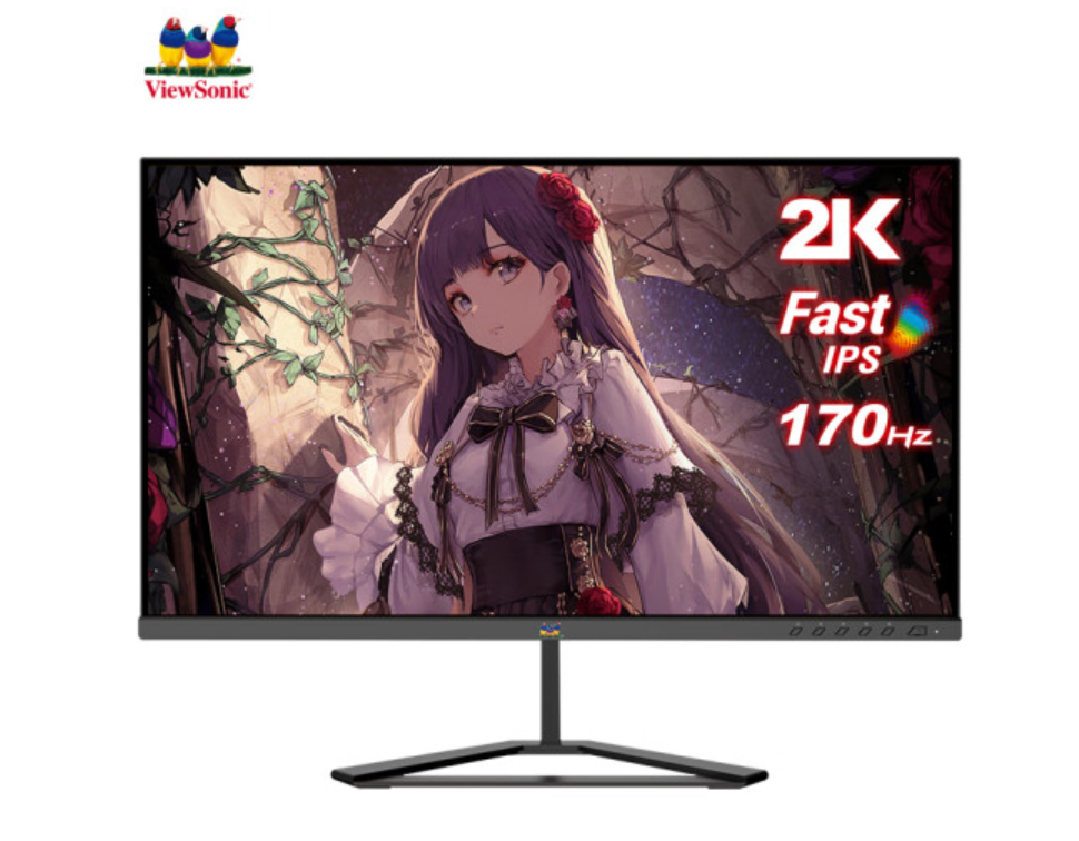 优派 23.8 英寸 2K 显示器新低价格- Fast-IPS+170Hz 仅售 799 元