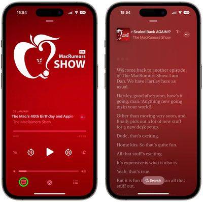 iOS 17.4:使用 Apple 的新播客成绩单功能
