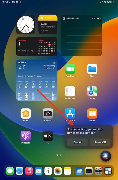 如何打开和关闭iPad