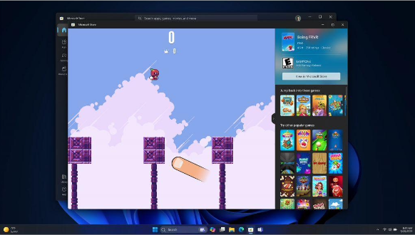 微软开放Windows Insider成员试玩“Arcade”板块游戏，无需下载