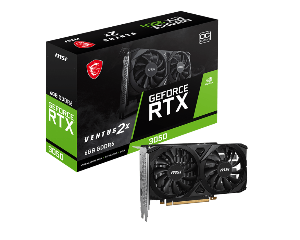 微星推出万图师 RTX 3050 6G 显卡,首发价 1399 元