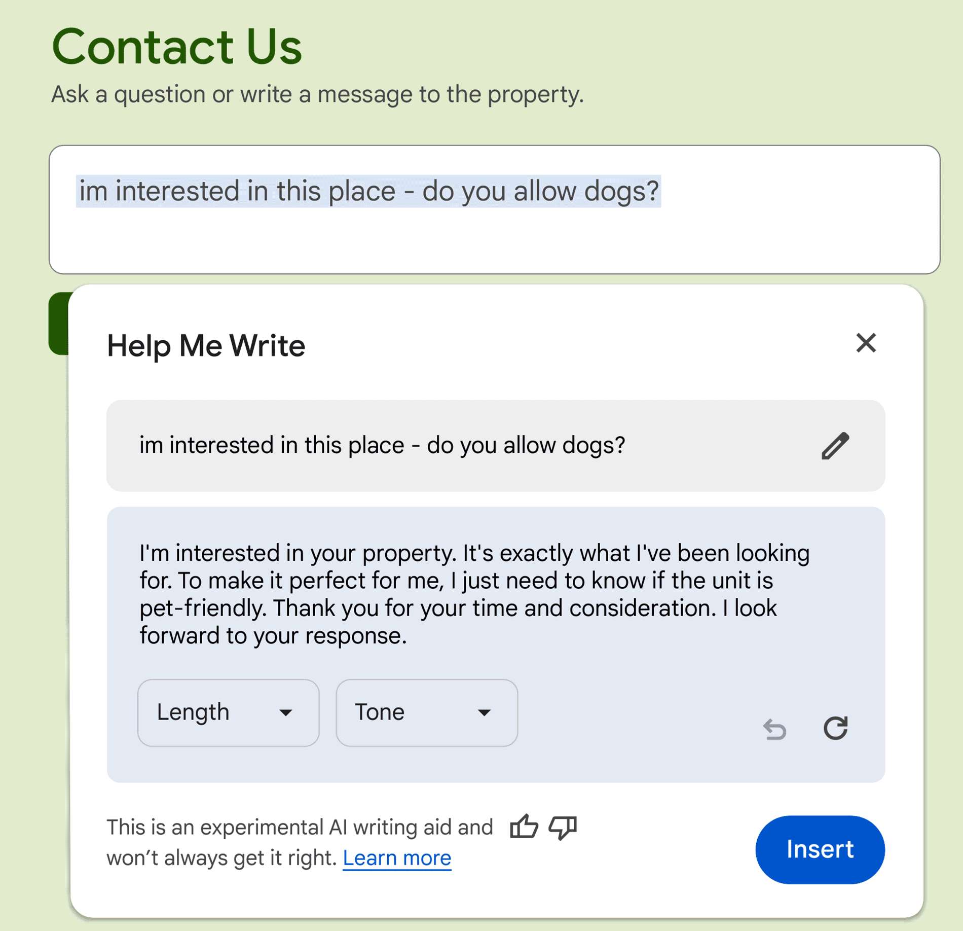 学习在 Chrome 中利用 AI 进行内容编写