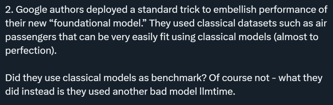 两亿参数时序模型替代LLM？谷歌突破性研究被批「犯新手错误」