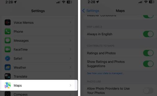 禁用iPhone或iPad地图中的停车提醒功能