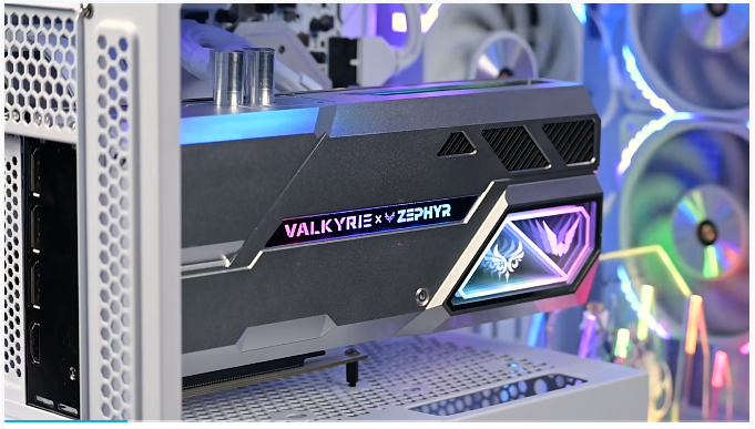 Vk瓦尔基里联名水冷显卡系列RTX 4080将在春节后上市进行预售