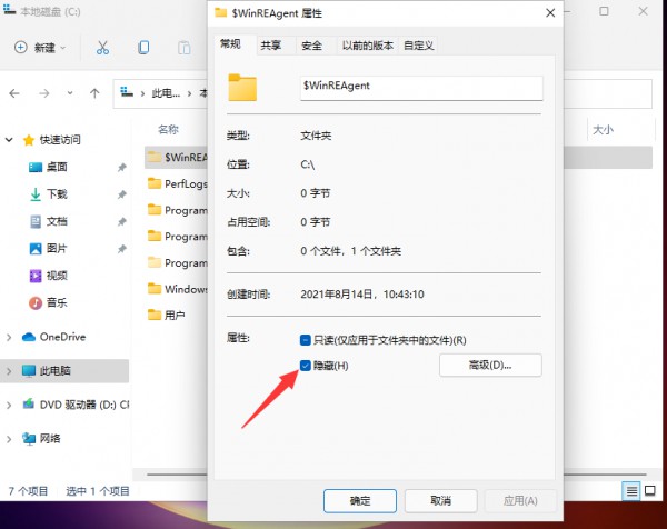win11怎么查看隐藏文件夹?win11隐藏文件显示设置教程