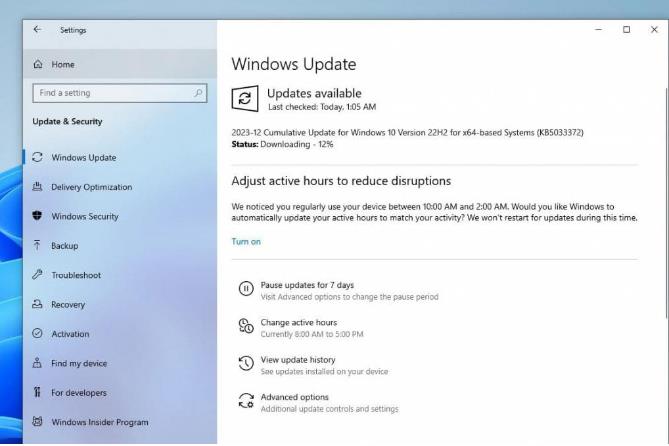 Win10 KB5033372 十二月更新啦:为新闻和兴趣功能提供了更大的面板