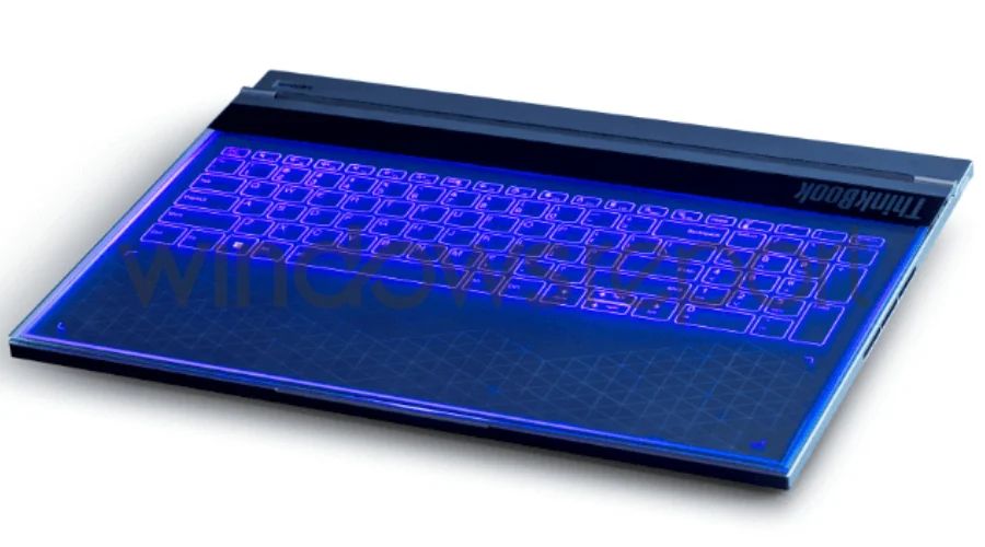 月底见，消息称联想 MWC 2024 将展示透明屏幕笔记本：运行 Win11