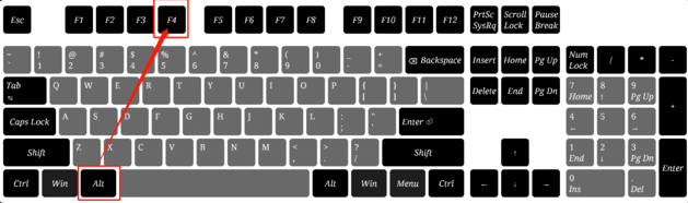 win7系统强制退出应用程序的快捷键是什么?