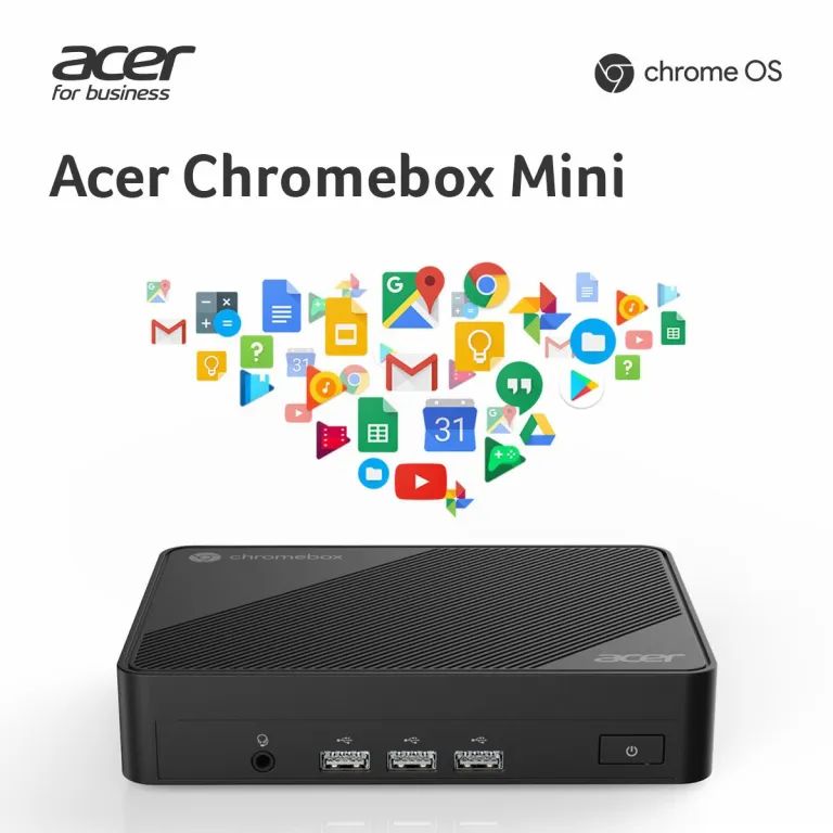 专为数字标牌场景设计,宏碁发布 Chromebox Mini 迷你主机