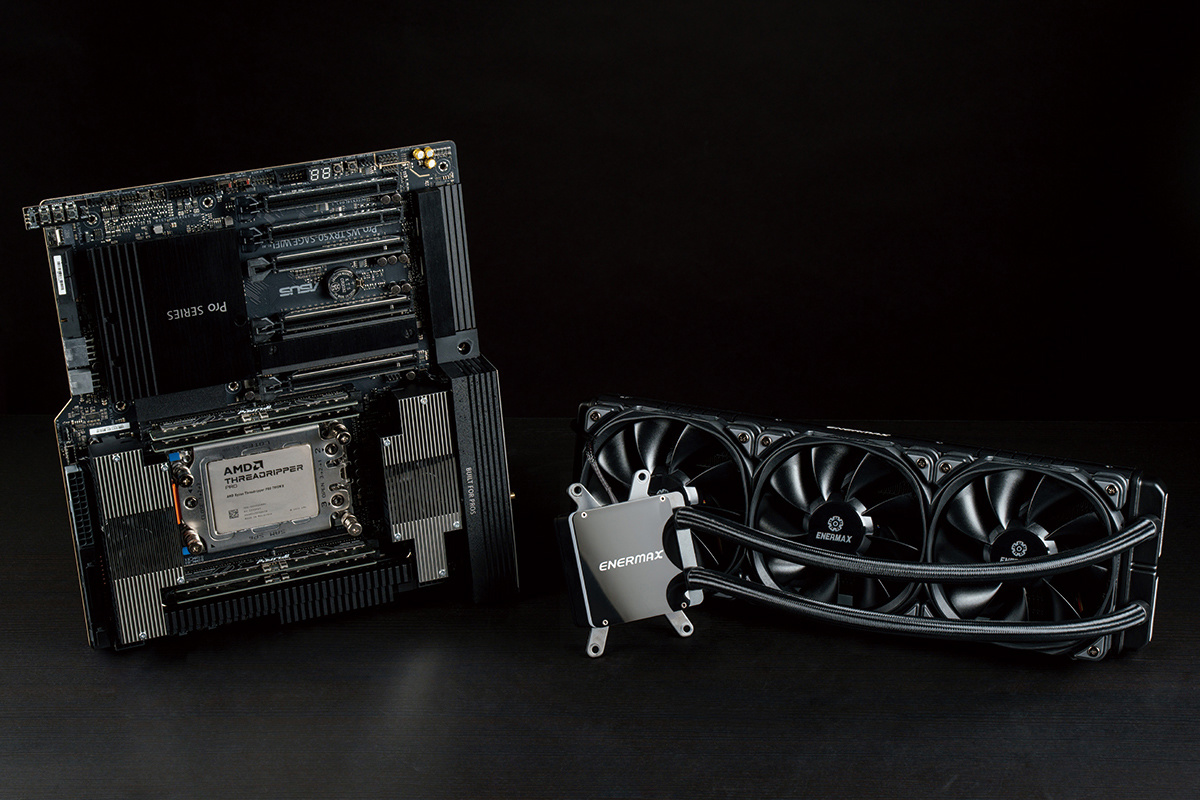 AMD 线程撕裂者 7000 系列获得安耐美幻彩锐龙 LIQTECH TR4 II 水冷升级套件的支持