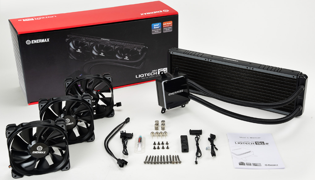 安耐美幻彩锐龙 LIQTECH TR4 II 水冷获推升级套件,支持 AMD 线程撕裂者 7000 系列