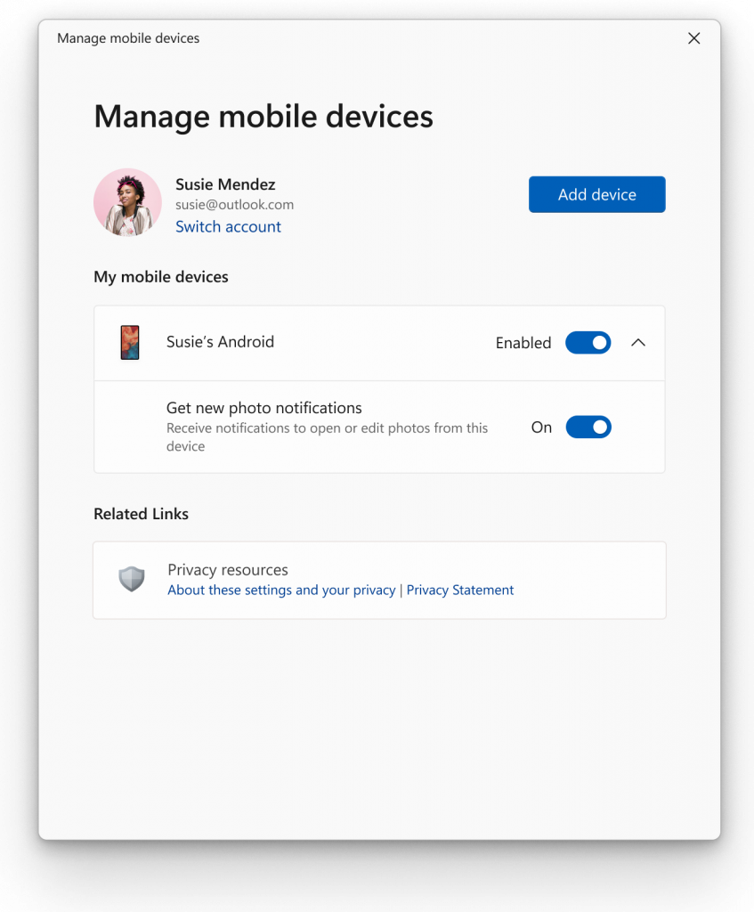 微软 Win11 Dev 预览版 Build 23619 发布:桌面端即时同步手机截图