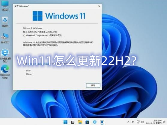 Win11怎么更新22H2?Win11更新位22H2的方法分享