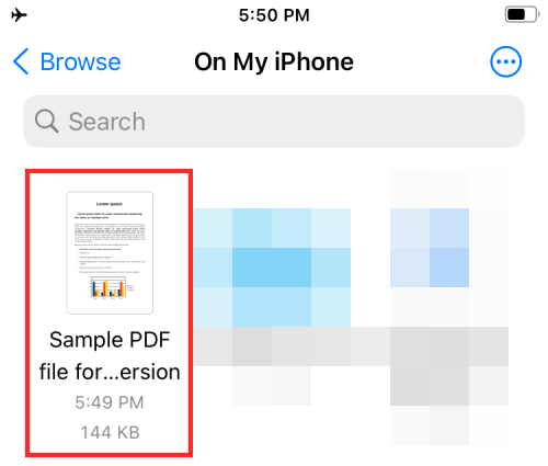 在 iPhone 上利用文件应用程序编辑 PDF 文件的方法
