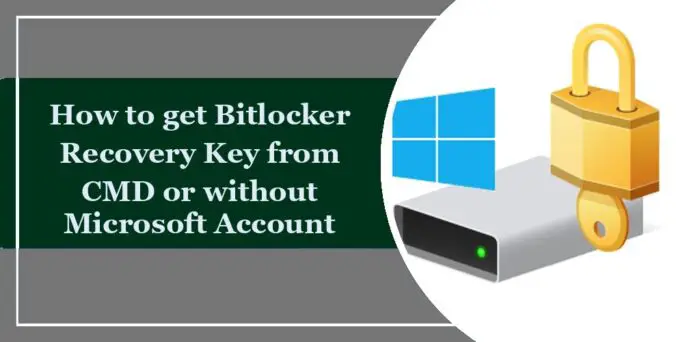 获取BitLocker恢复密钥的方法,不需要使用Microsoft帐户