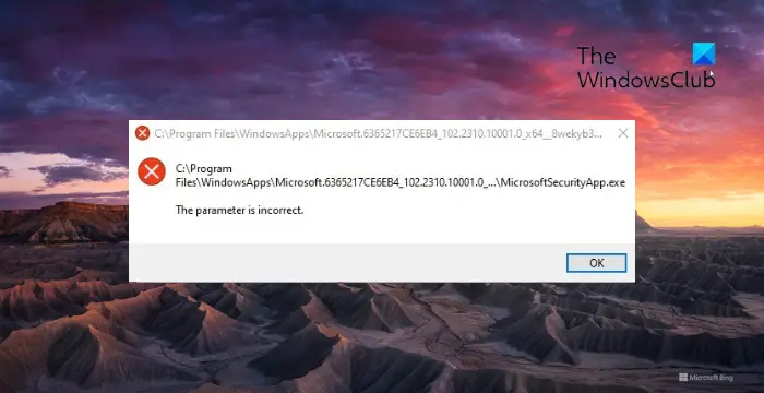 修复Windows找不到MicrosoftSecurityApp.exe错误