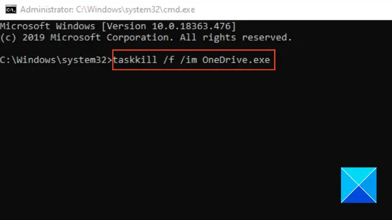 解决OneDrive错误代码0x80040c82