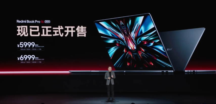 4999 元起,小米 Redmi Book Pro 14/16 2024 笔记本发布:Ultra 5/7 处理器,接入澎湃智联