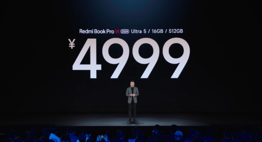 4999 元起,小米 Redmi Book Pro 14/16 2024 笔记本发布:Ultra 5/7 处理器,接入澎湃智联